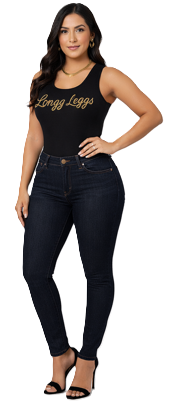 Longg Leggs Signature Bodysuit Black