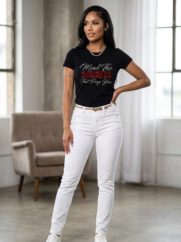 Yolanda Mind the Business T-shirt