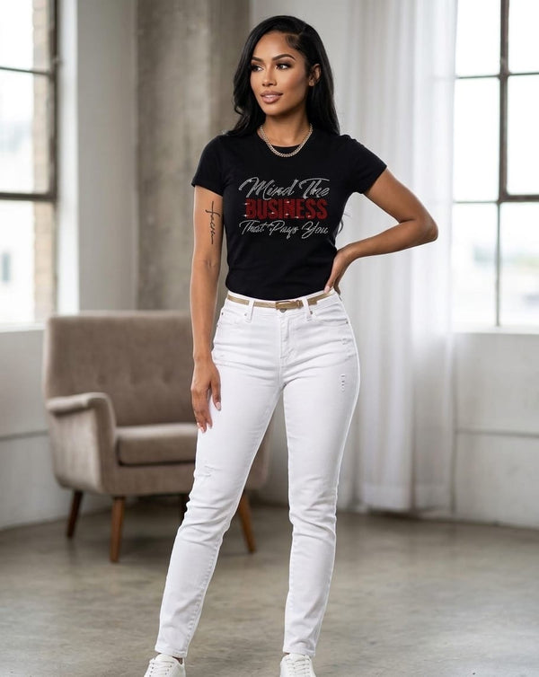 Yolanda Mind the Business T-shirt