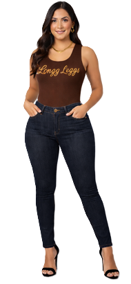 Longg Leggs Signature Bodysuit Toffee